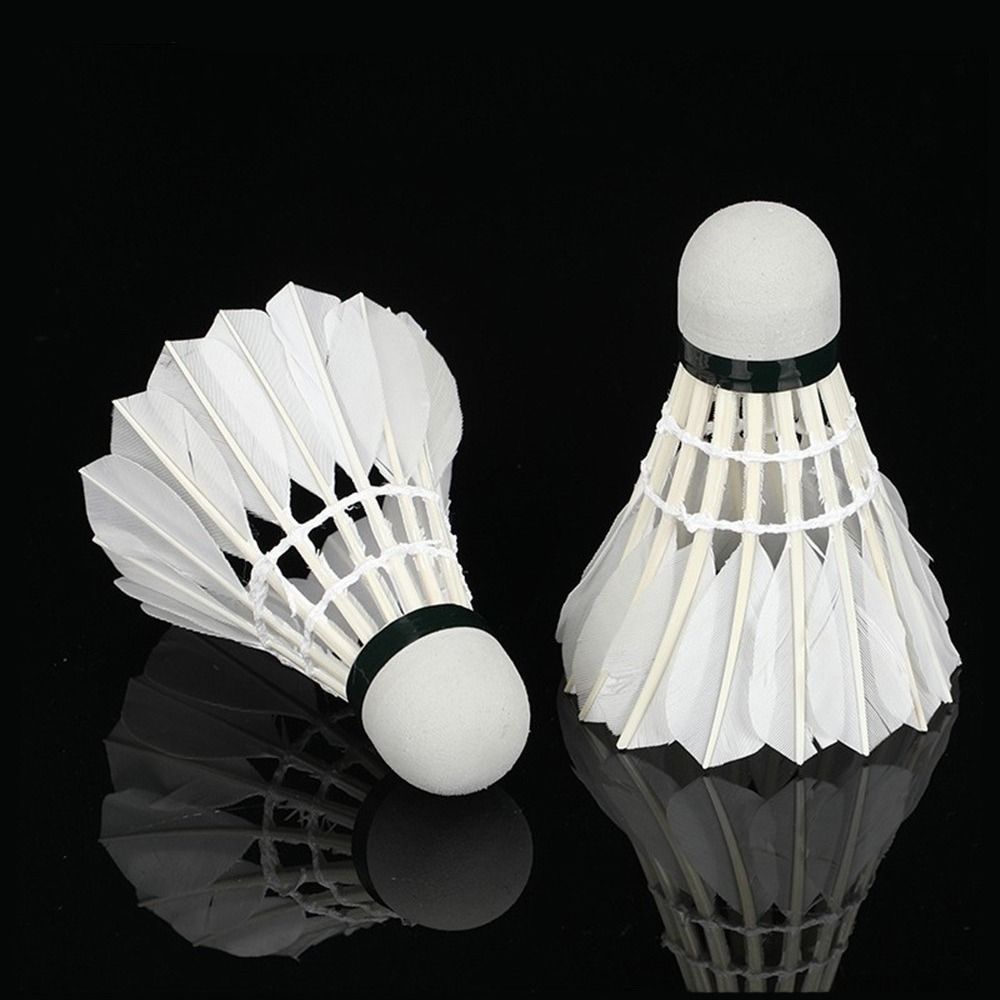 3/6/12 قطعة من كرات الريشة الط - مراجعة Feather Shuttlecock وسعره