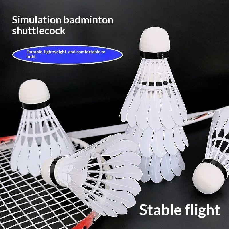 3/6/12 قطعة، كرات بادمنتون متي - مراجعة Badminton Shuttlecock وسعره