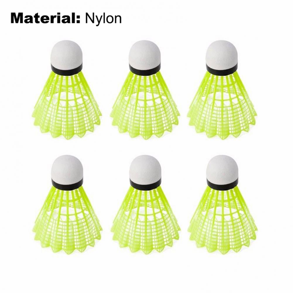 ريشات الريشة الصفراء 6 قطع، سر - مراجعة Feather Shuttlecock وسعره