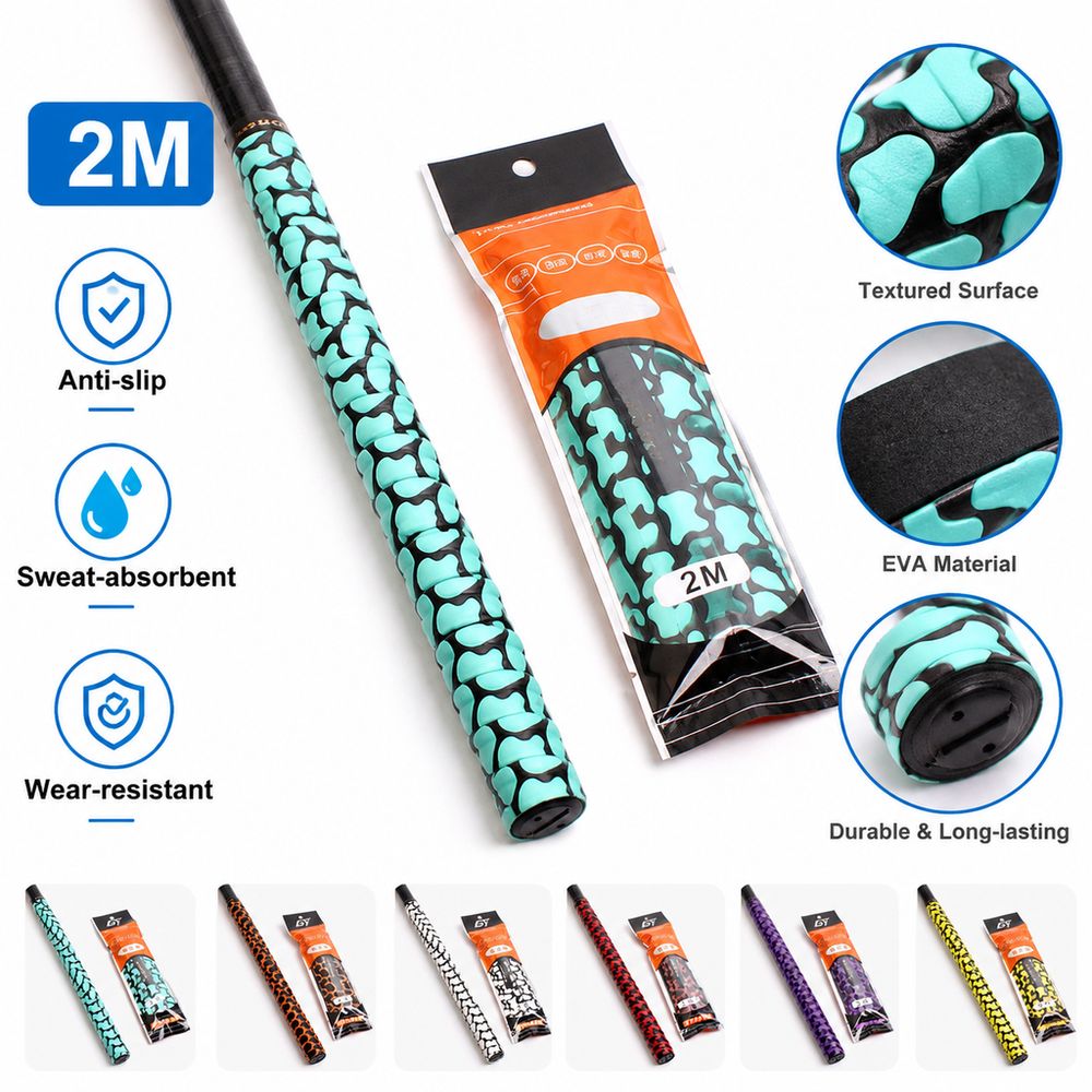 شريط مانع للانزلاق لقبضة عصا ا - مراجعة Badminton Grip وسعره